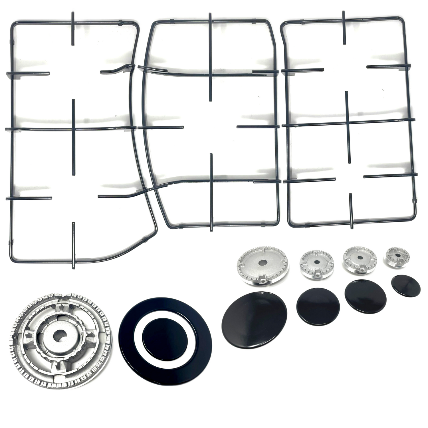 Ariston indesit kit rinnovo griglie + bruciatori spartifiamma cucina ph750t