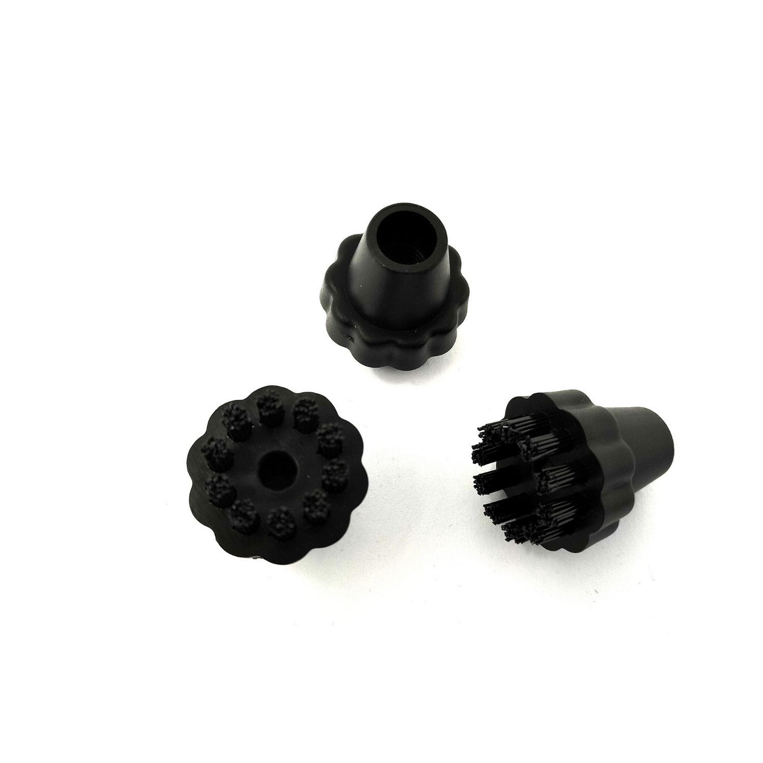 Kit 3 spazzolini in nylon Polti originale monta modelli in descrizione