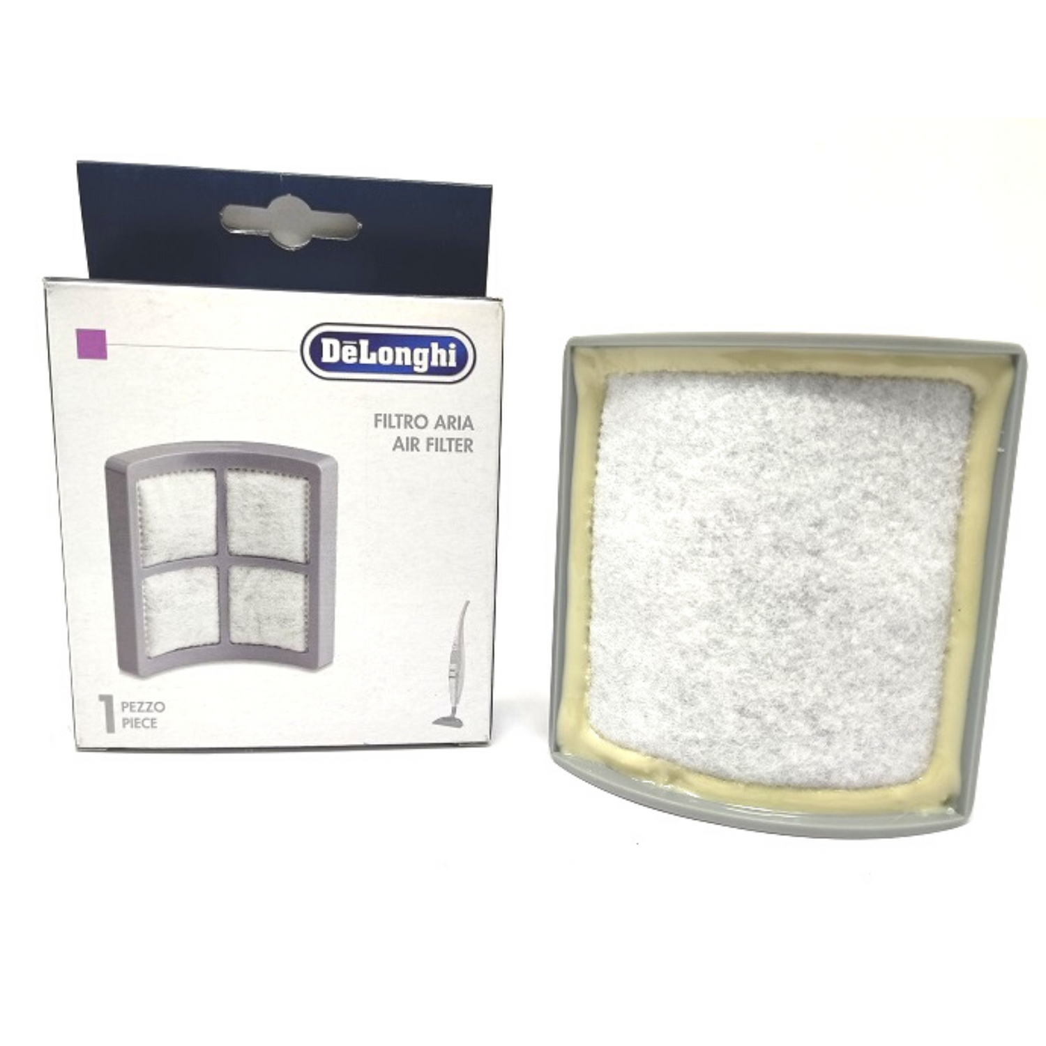 Filtro uscita aria DLS021 per scopa elettrica De'Longhi ricambio originale