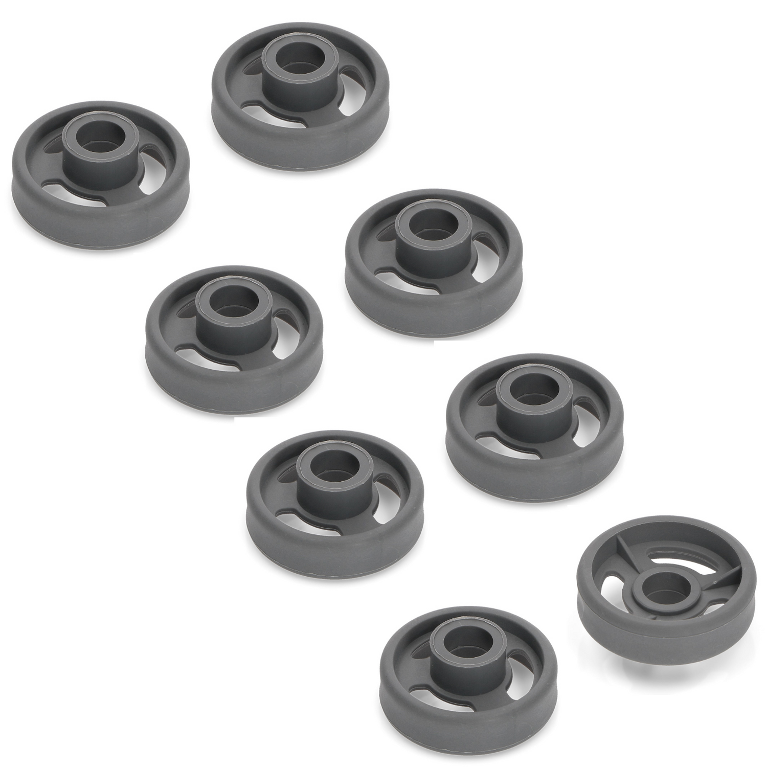 Kit 8 ruote lavastoviglie cestello inferiore Hotpoint Ariston Indesit
