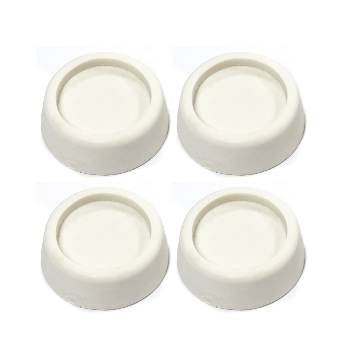 Set 4 piedini antivibrazione antiscivolo per lavatrici e asciugatrici universale