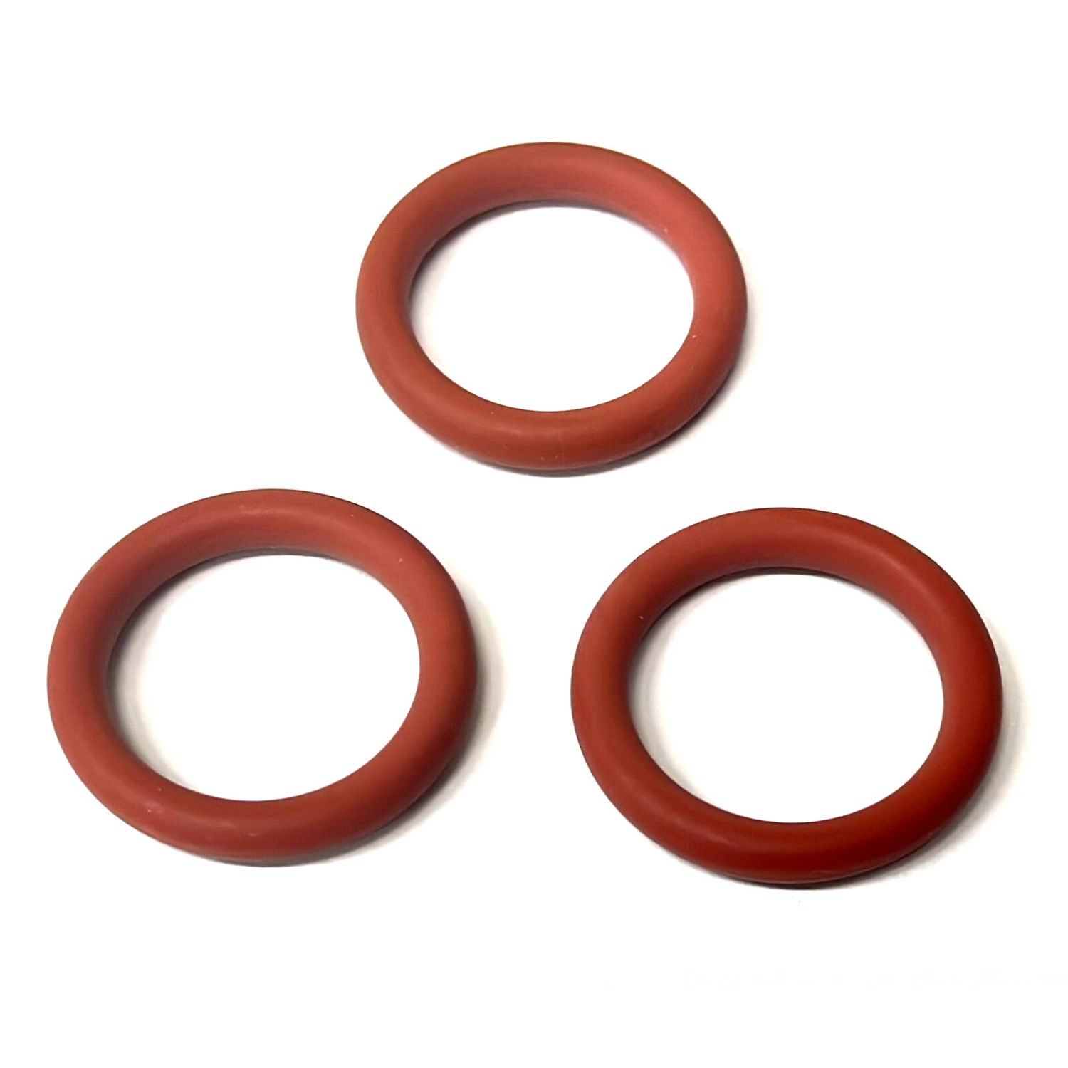 Kit 3 guarnizioni silicone ricambio per tappo caldaia ferro da stiro stirella 1/2 m