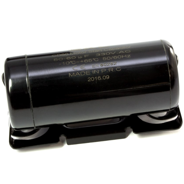 Condensatore start avviamento per motore elettrico compressore 50 - 60 µf (mf)
