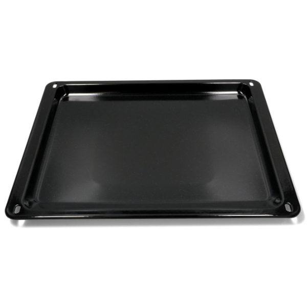 Leccarda teglia smaltata nera cucina forno AEG rex Electrolux Zanussi Zoppas mm originale