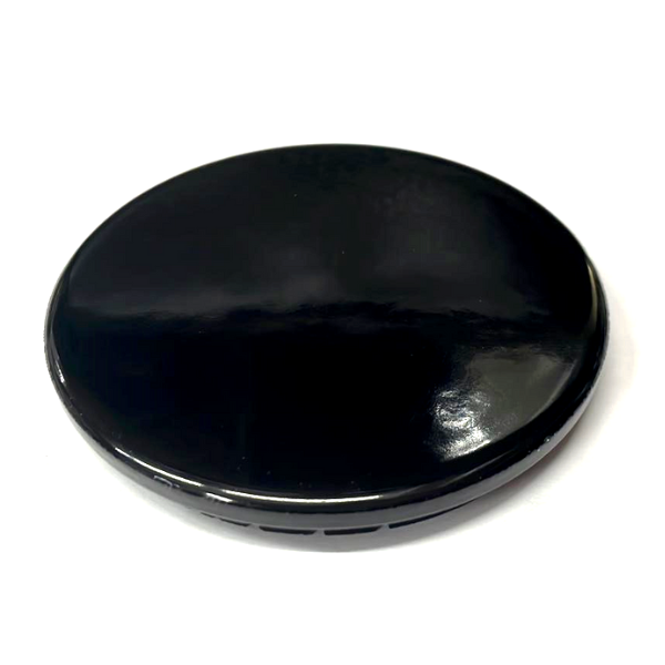Candy Gasfire Iberna La Sovrana spartifiamma grande nero lucido . cucina a gas piano cottura