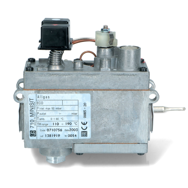 Valvola friggitrice a gas minisit sit 0.710.756 0710756 110°- 190°C con sonda ø