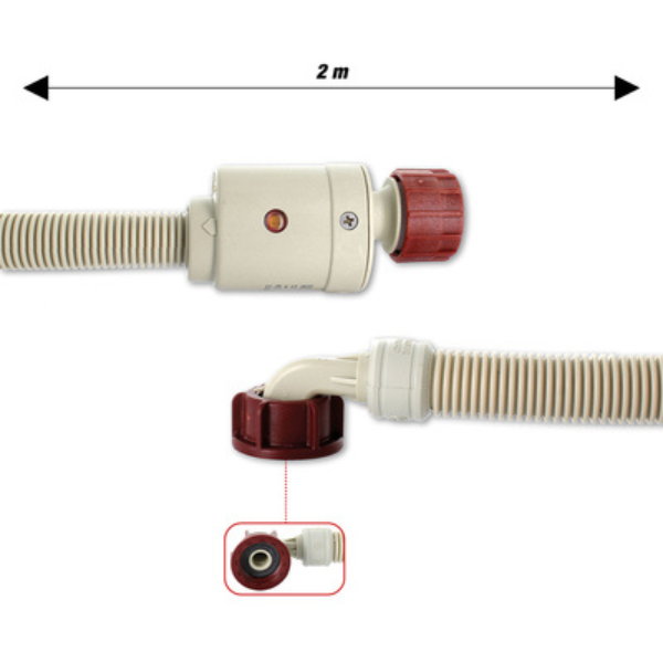 Tubo carico sicurezza acqua stop ricambio universale Whirlpool Hotpoint Ariston Indesit 2 mt