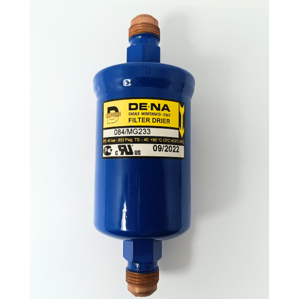 Filtro disidratatore a setaccio molecolare DENA MG233/084 1/2" impianti frigo