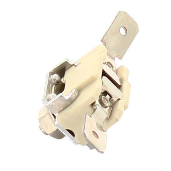 Ricambio termofusibile in ceramica 318°C fondello a vite M4 completo di bulloncino faston