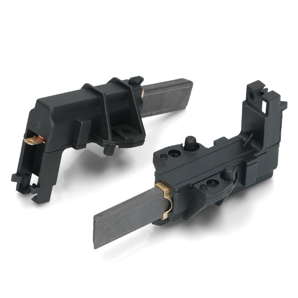 Coppia spazzole carboncini motore ceset lavatrice Candy Hoover Gasfire Iberna