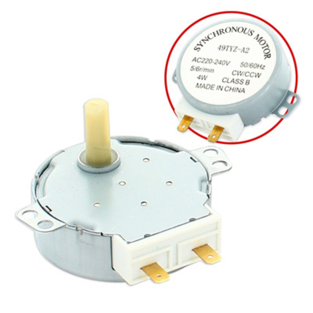 Motorino motore piatto girevole forno microonde universale 4 Watt 5/6 rpm