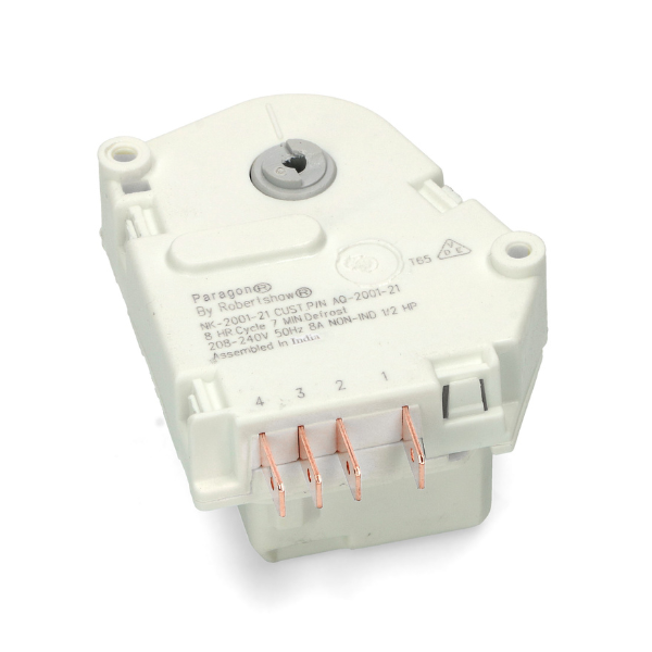 Timer paragon defrost sbrinamento ricambio congelatore frigorifero 4 contatti