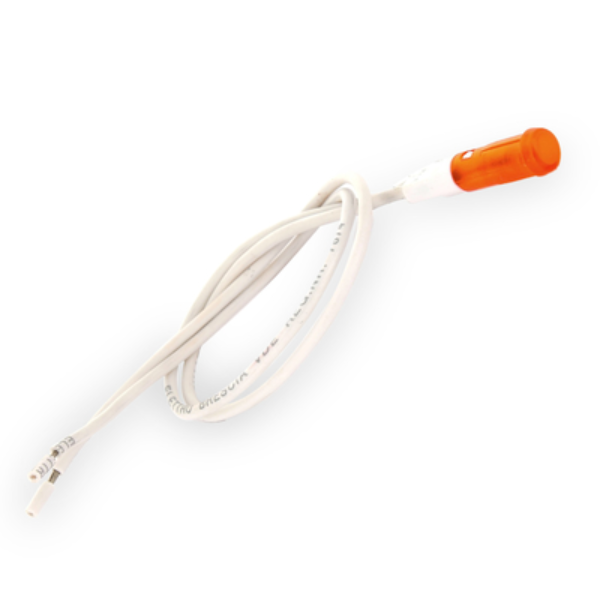 Ricambio spia luminosa arancione 220 VOLT con cavetti