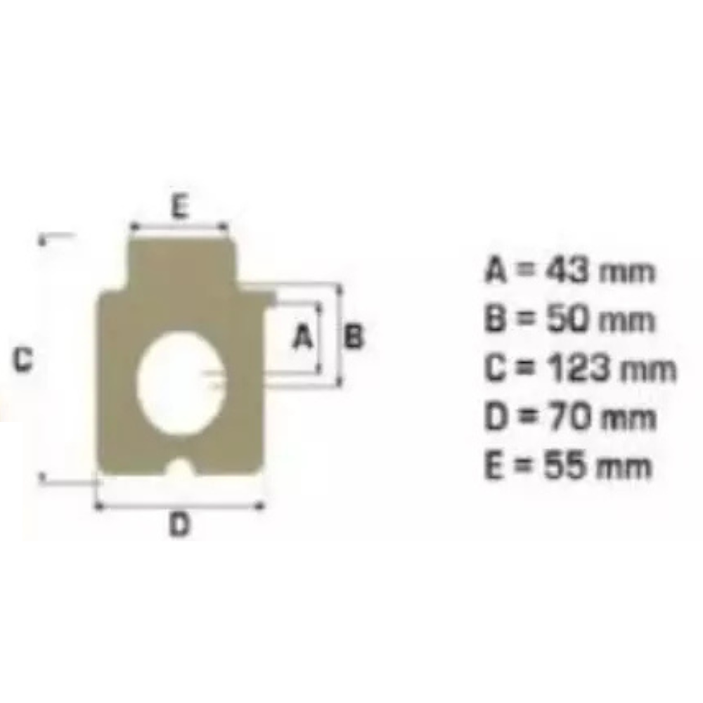 8 sacchetti aspirapolvere Panasonic per i modelli MC-E, MC, MC-CG