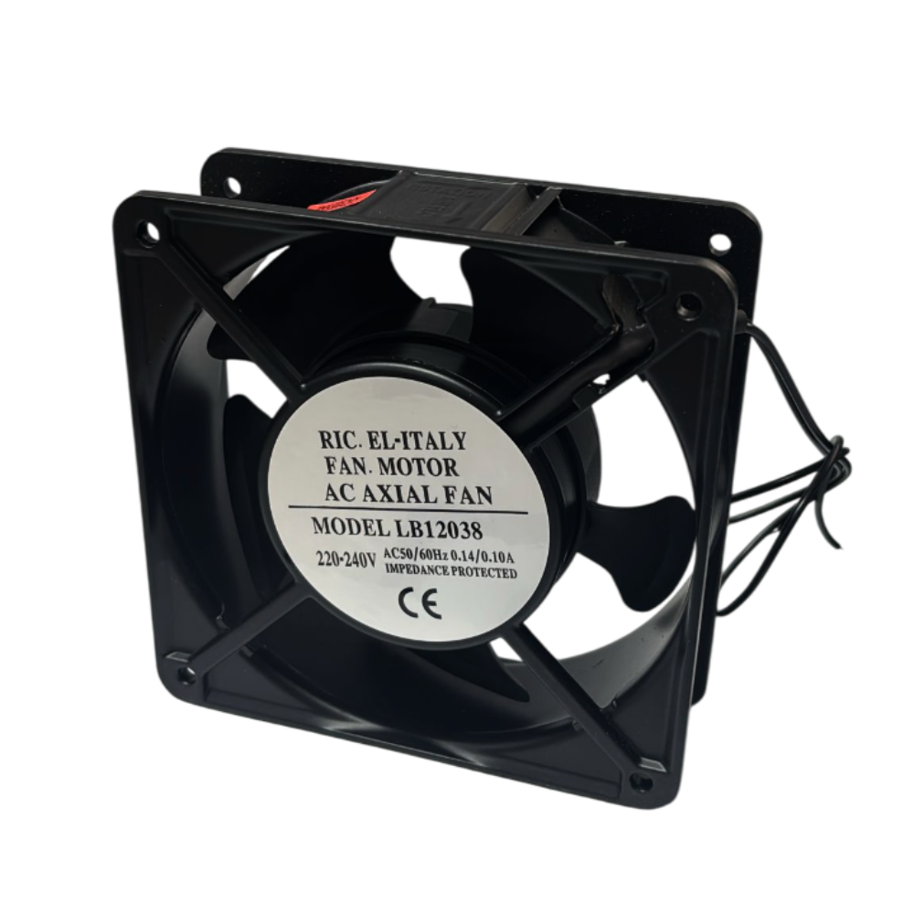 Ventola di raffreddamento assiale quadrata 22 watt 220 volt