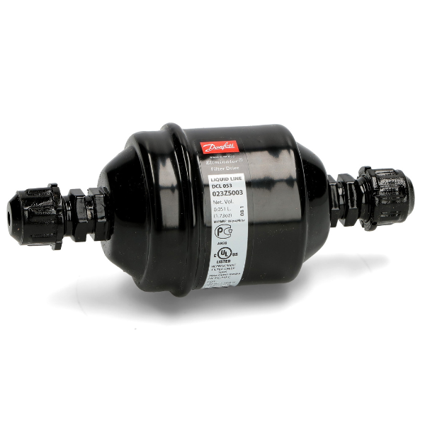 Filtro disidatratore Danfoss DCL 053 3/8″ attacco a cartella celle frigorifere impianti frigo