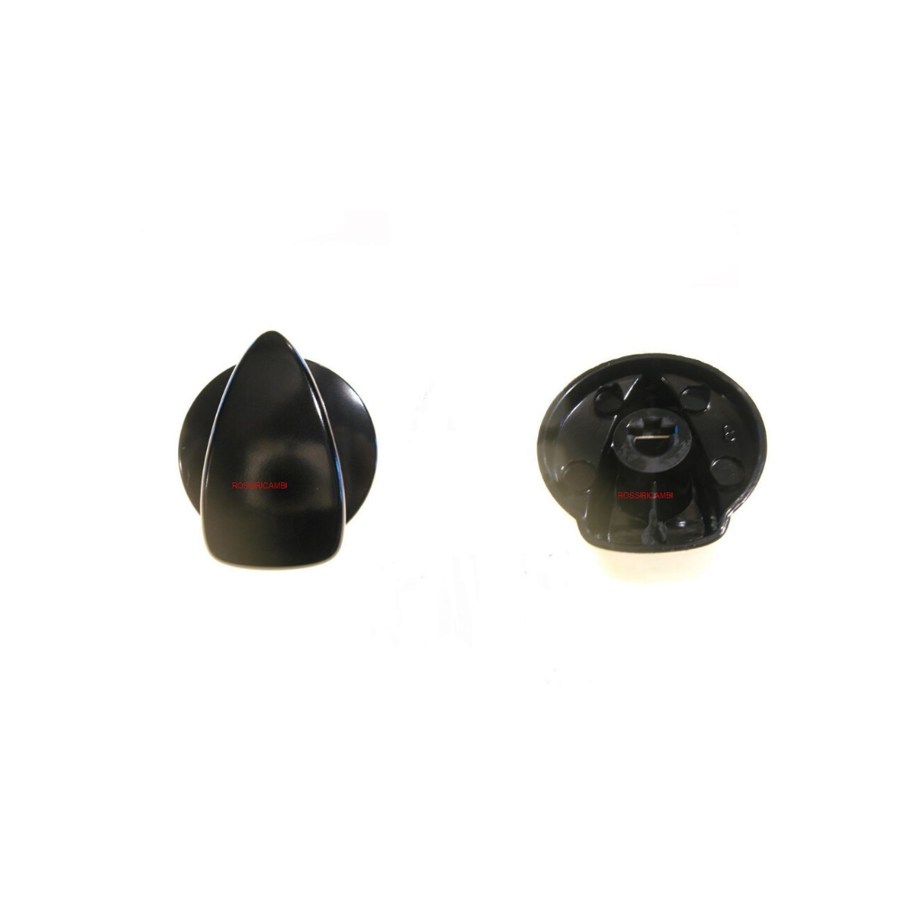 Manopola cucina Ariston Indesit piano cottura nera ricambio originale