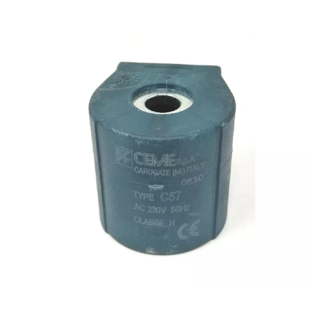 Bobina per elettrovalvola acqua ceme 12 Watt 220 V foro Ø