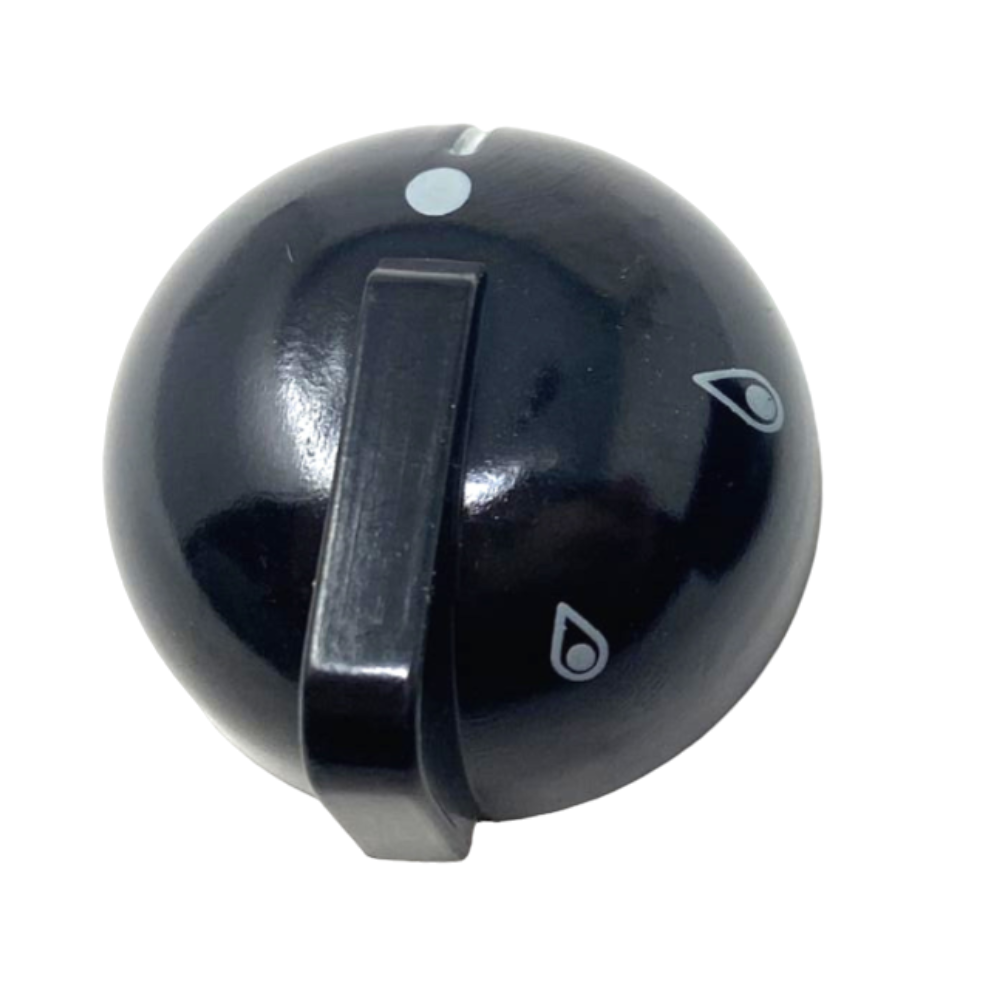 Manopola piano cottura Nardi nera