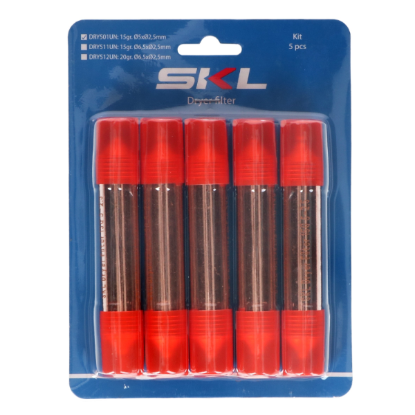 Kit 5 Filtri frigorifero molecolare disidratatore in rame - 15 GR