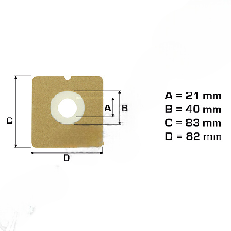 8 sacchetti per aspirapolvere Moulinex per modelli BOOGY - BOOLY