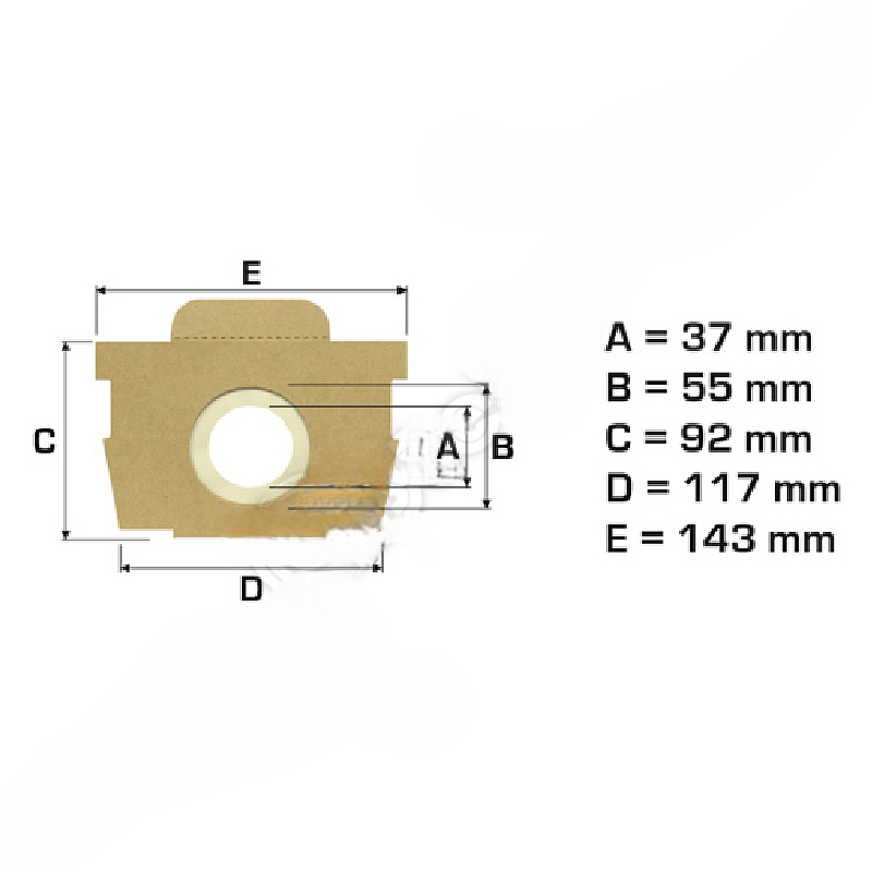 8 sacchetti per aspirapolvere Rowenta per modelli ARTEC 2