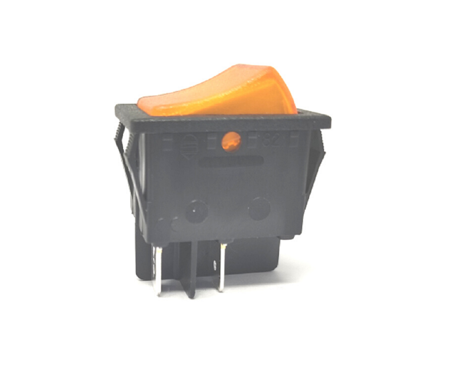 Polti interuttore bipolare luminoso 16a giallo per vaporetto vaporella mondial vap ricambio originale sostituisce