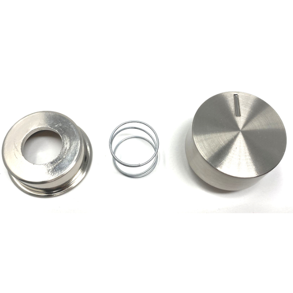 Manopola piano cottura Franke mod.fhne argento originale 133.0312.533