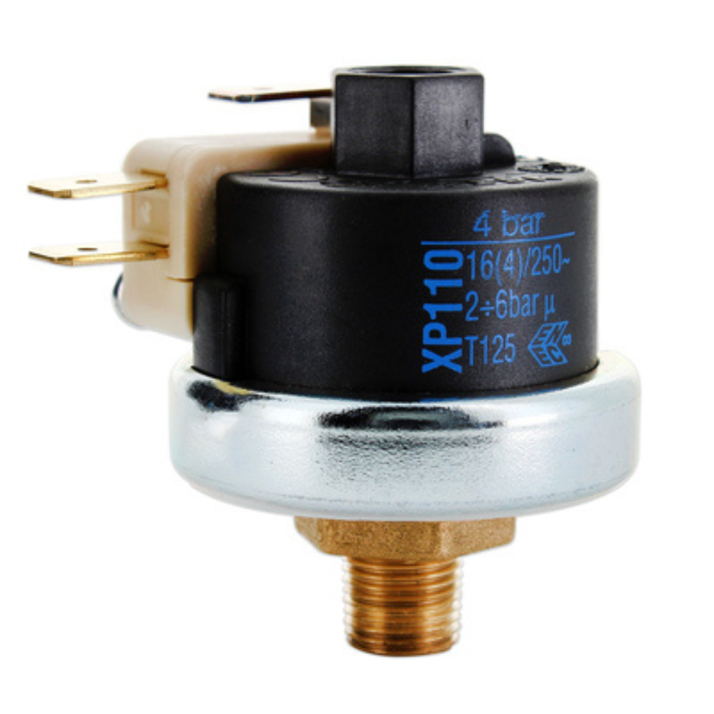 Pressostato ferro da stiro Mater attacco 1/8 3 contatti 4,0 bar 1 micro interruttore