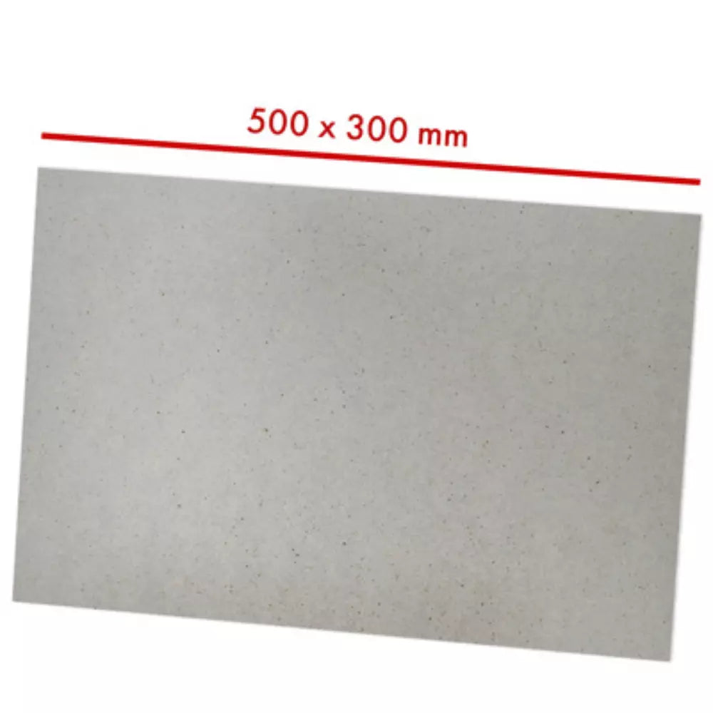 Isolante forno microonde foglio mica rigido cm 50 x 30 - 1 foglio