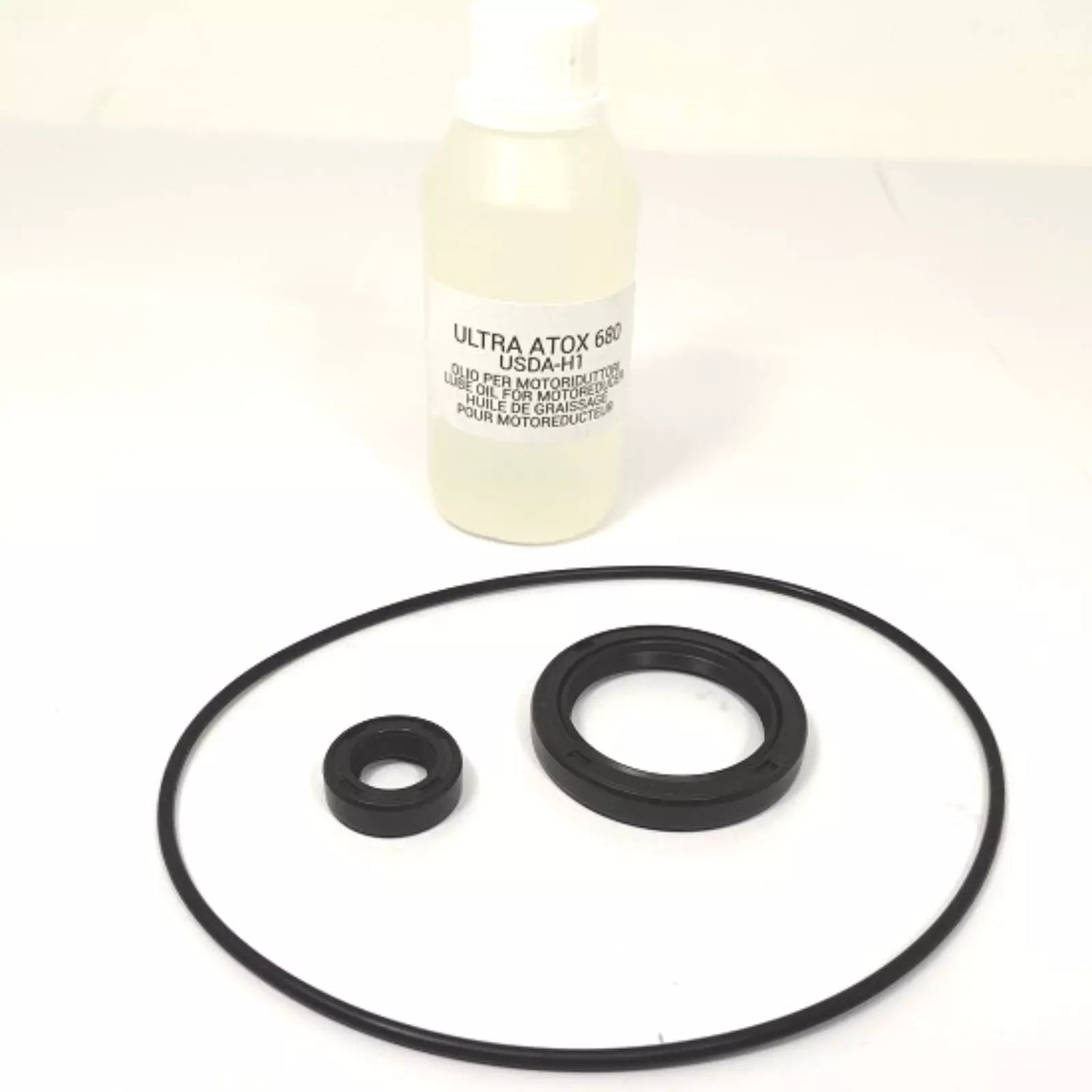 Kit manutenzione motoriduttore reber n° 5 400 watt olio guarnizioni paraolio