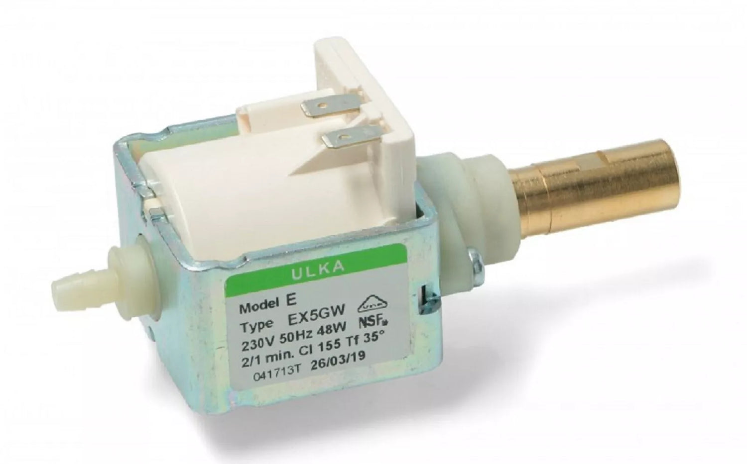 Pompa ulka EX5GW ricambio per macchina caffè e varie 48 W Saeco Gaggia Mokona Lavazza ecc