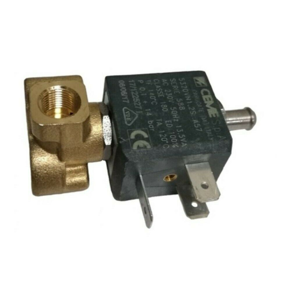 Saeco Lavazza - elettrovalvola ceme macchina da caffe' 3 vie attacco f-f 1/8