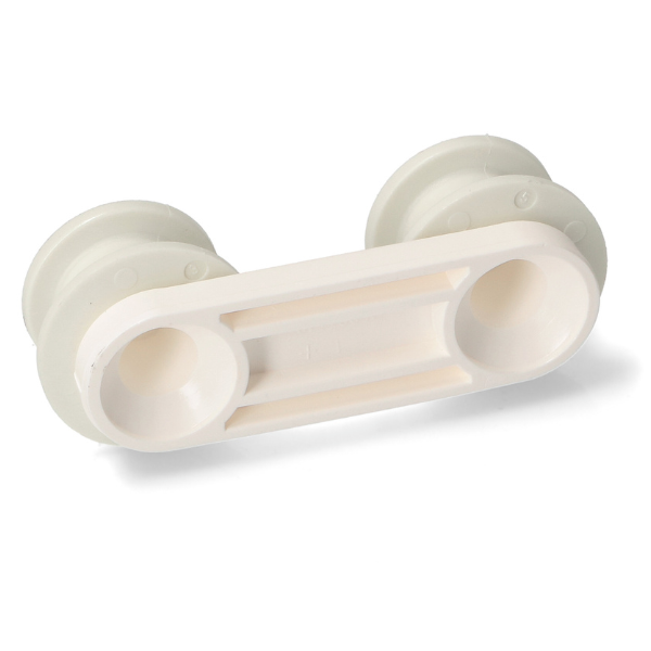 Kit 4 ruote supporto cestello ricambio lavastoviglie Rex Electrolux Zanussi Aeg