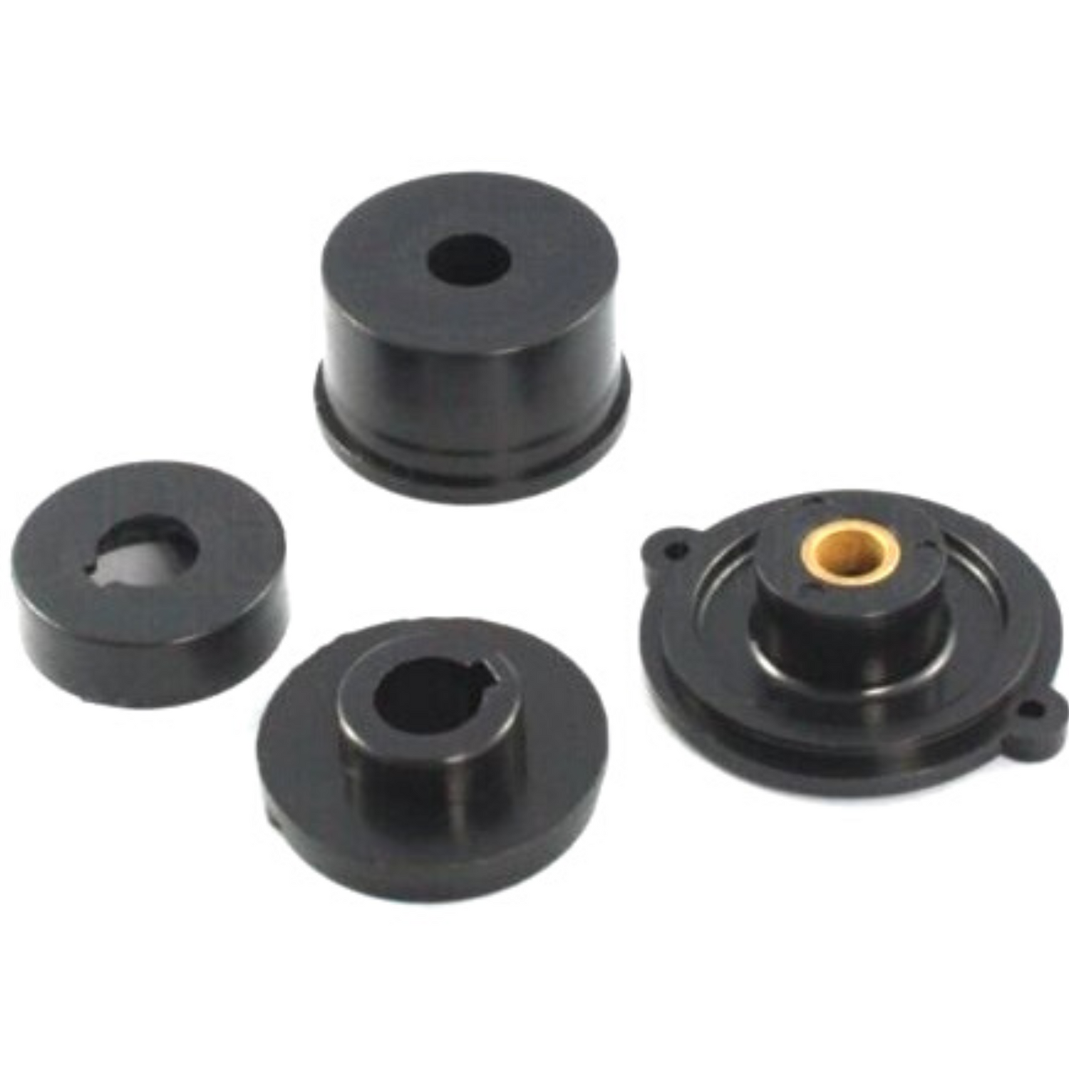Serie 4 coperchi chiusura rullo grattugia Reber n° 3 per modelli 8910N 9600N 400w 10053N ricambio originale 6007B