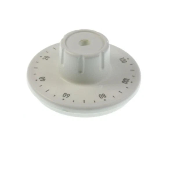 Manopola fornetto De Longhi timer 0–120 minuti serigrafata ricambio originale 5511810278