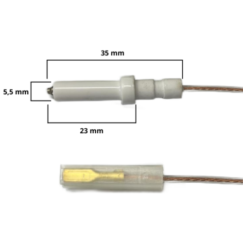 Kit 4 candelette accensione elettronica per cucina Ariston Indesit