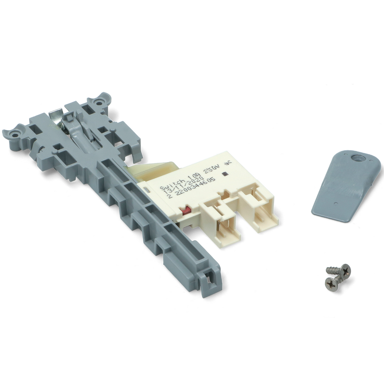 Kit serratura porta con distanziale lavastoviglie Smeg ricambio originale