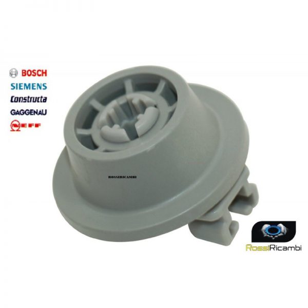 BOSCH SIEMENS NEFF - RUOTA CESTELLO LAVASTOVIGLIE 611475 00611475 --1 PEZZO