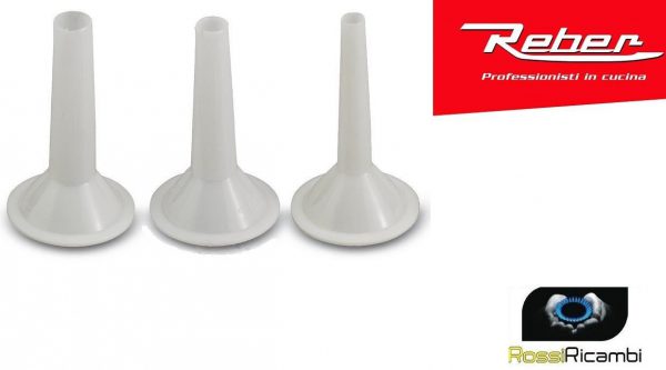 REBER KIT 3 IMBUTI PER TRITACARNE N°5 MISURE 15 - 20 - 25 - 9502N 8690N 8680N