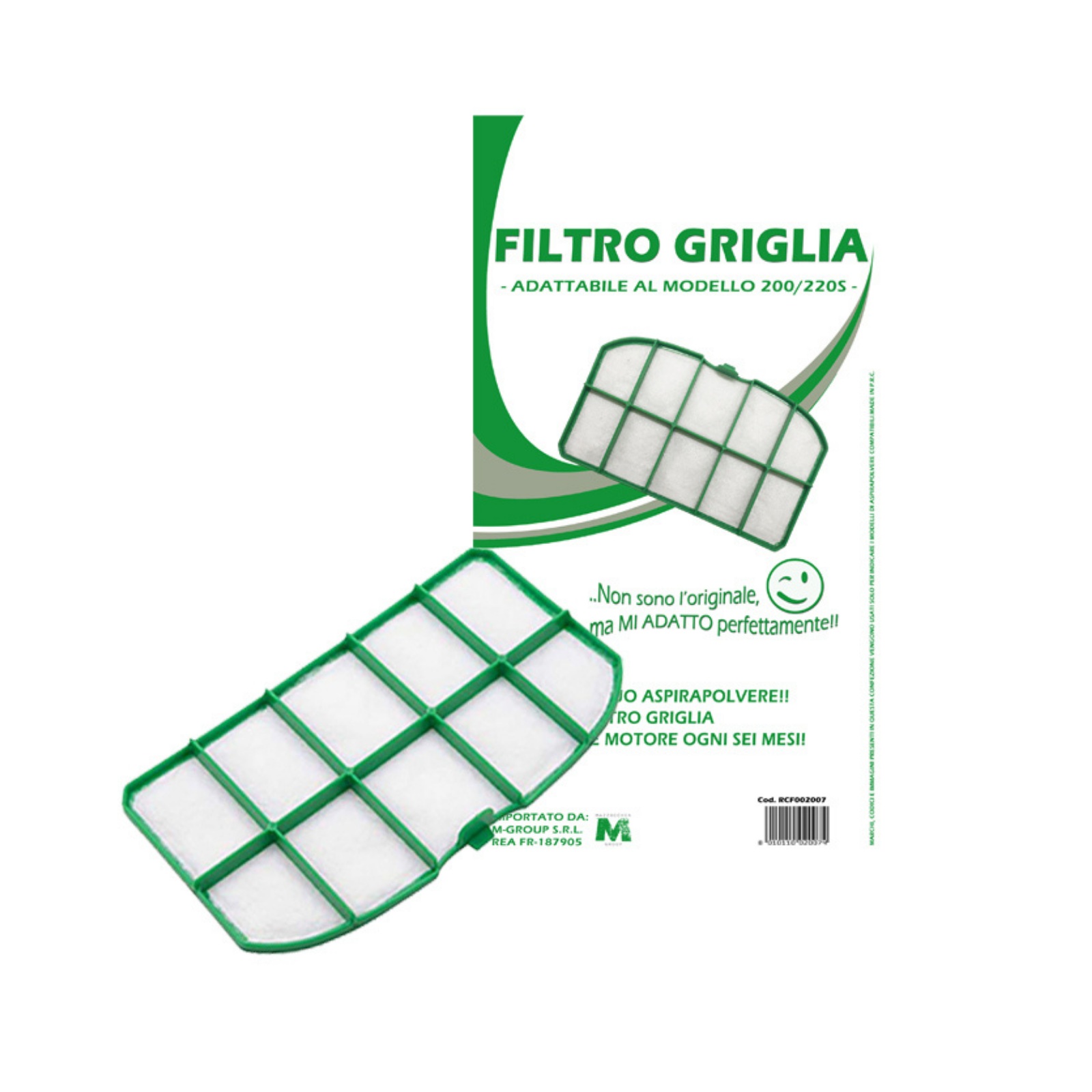 Filtro Griglia Protezione Motore Adattatibile per Folletto VK135 VK136